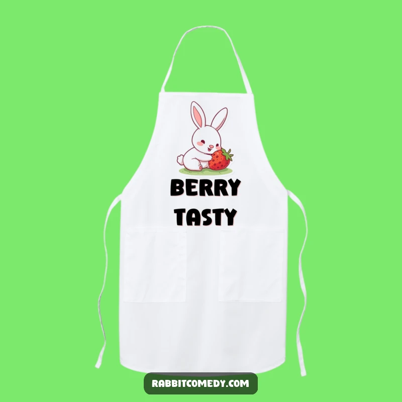 Funny Rabbit Baker Apron: Sweet Discoveries in the Kitchen, Great Funny Gift