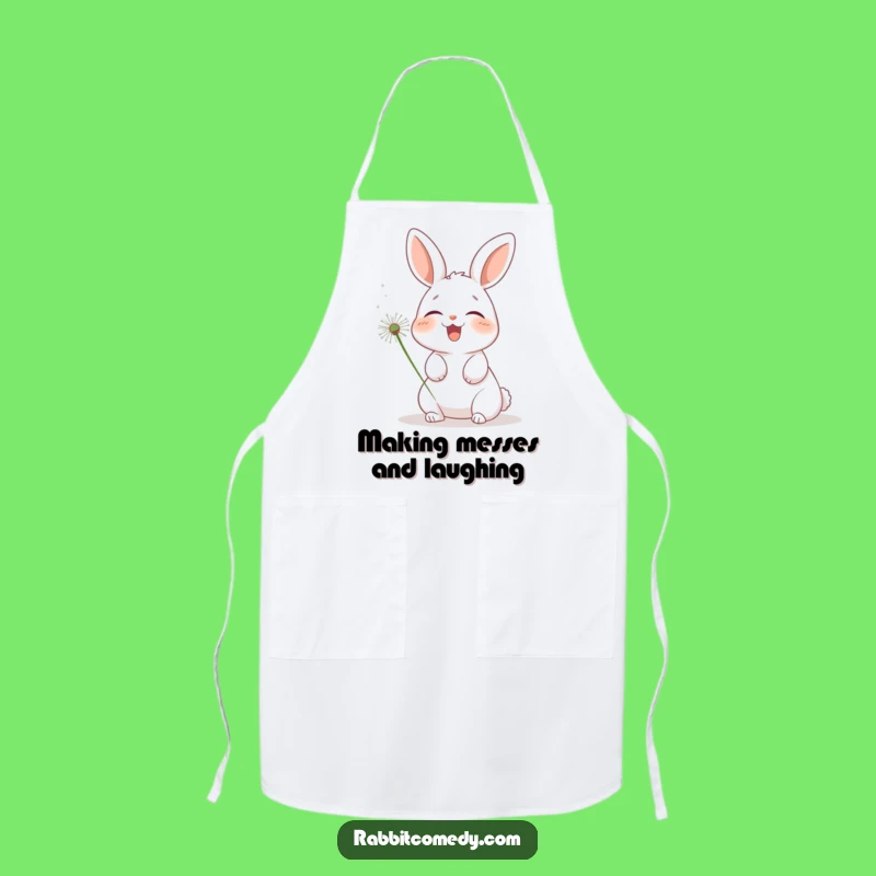 Funny Rabbit Apron: Giggle-Worthy Kitchen Wear for Bunny Lovers