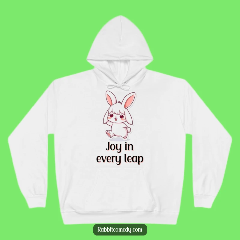 Funny Rabbit Hoodie: Floppy Ears Cozy Hop - Warm & Adorable Funny Gift!