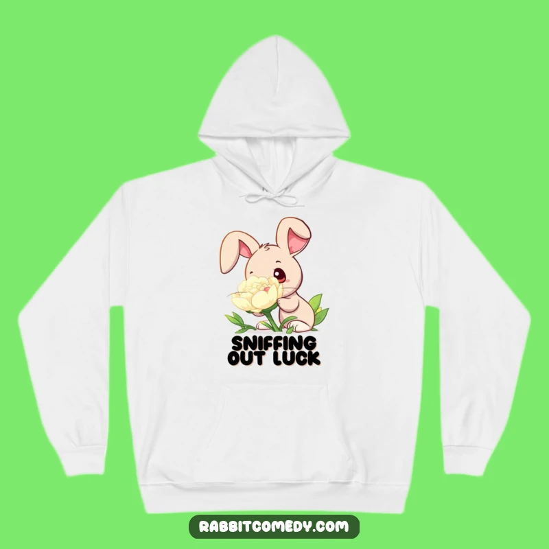Funny Rabbit Clover Hoodie: Cozy Comfort Inspired by Nature's Wonders