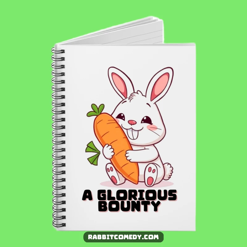 Funny Rabbit Notebook: Grinning Carrot Ideas - Jot Down Fun & Funny Gift!