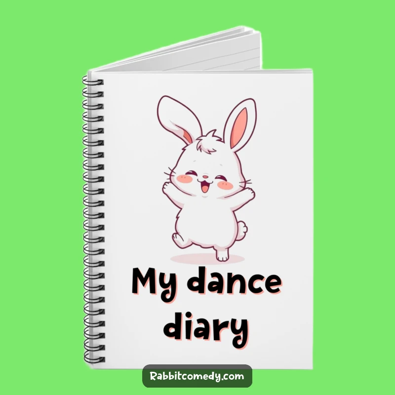 Funny Rabbit Dance Notebook: Jot Down Ideas with this Hilarious Floppy Ear Friend
