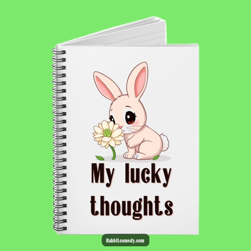 Funny Rabbit Clover Notebook: Cute & Hilarious Journal for Ideas & Gifts